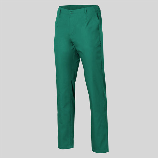 773000-108 - PANTALON SANITARIO SARGA COLORES BASICOS BOLSILLOS VERDE