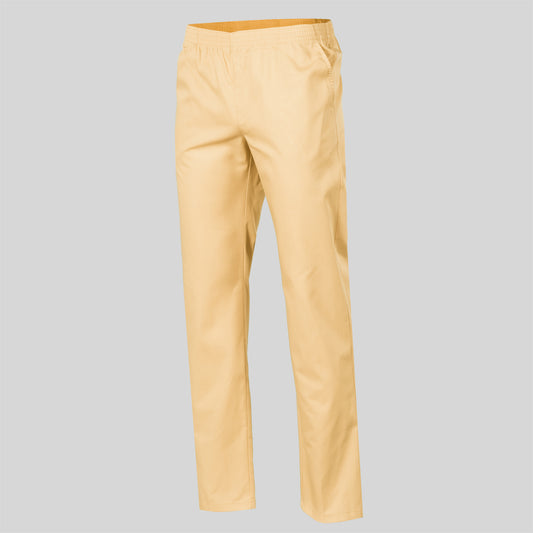 7733G0-122 - PANTALON SANITARIO SARGA NUEVOS COLORES BOL. GOMA ENTERA VAINILLA