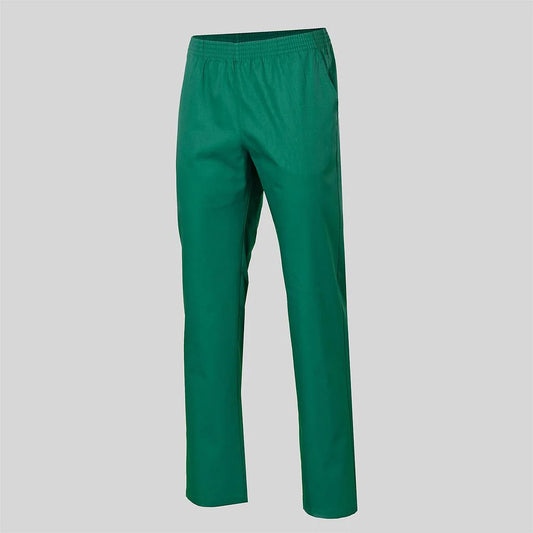 773G00-108 - PANTALON SARGA COLORES BASICOS BOL. GOMA ENTERA VERDE