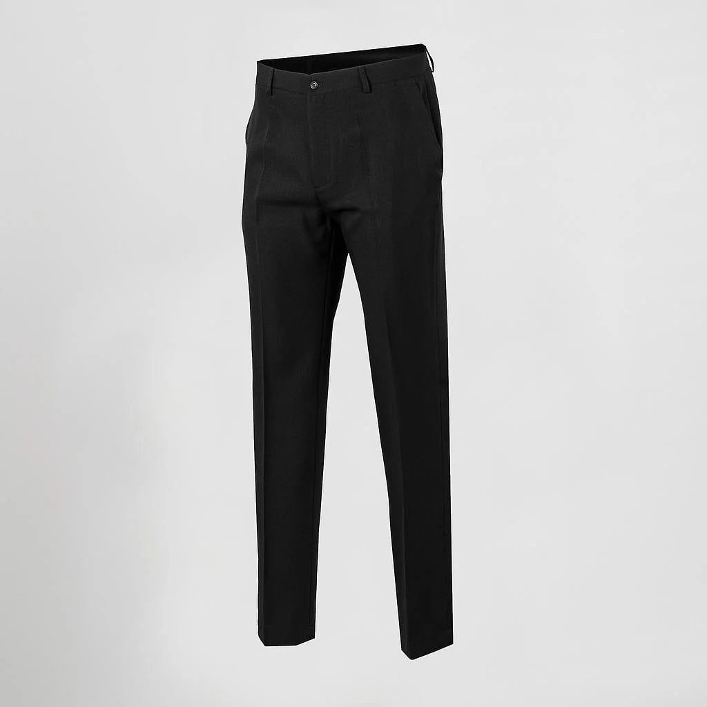777700-001 - PANTALON HOMBRE SIN PINZAS PLANA POLIESTER NEGRO