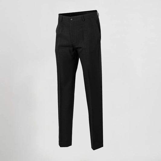 777700-001 - PANTALON HOMBRE SIN PINZAS PLANA POLIESTER NEGRO