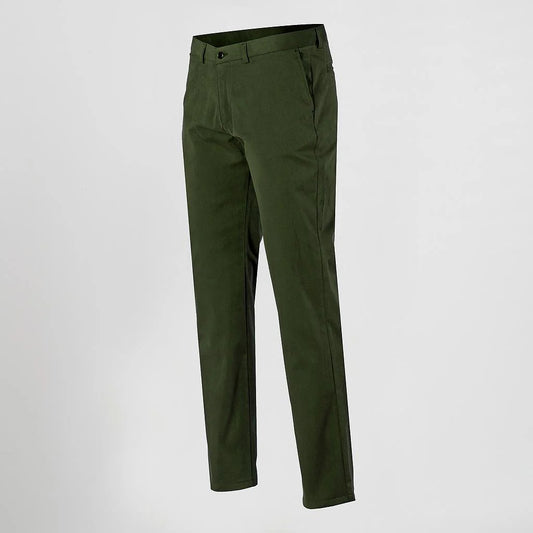 777800-149 - PANTALON HOMBRE CHINO VERDE CAQUI