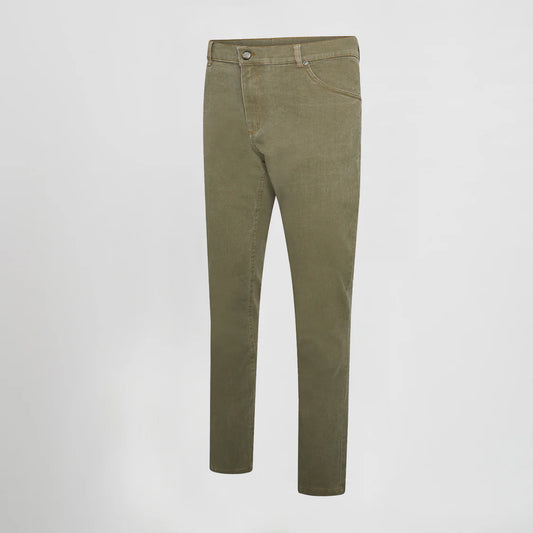 780200-843 - PANTALON HOMBRE VAQUERO CASDY VERDE ALGA