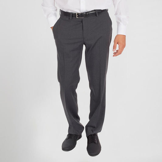 791100-139 - PANTALON HOMBRE SIN PINZAS TRIVIAL GRIS MARENGO