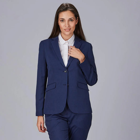 800044-104 - AMERICANA MUJER SIN FORRAR T400 MARINO