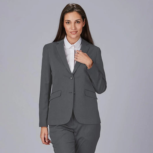 800044-109 - AMERICANA MUJER SIN FORRAR T400 GRIS