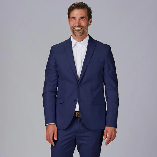 800045-104 - AMERICANA HOMBRE SIN FORRAR T400 MARINO