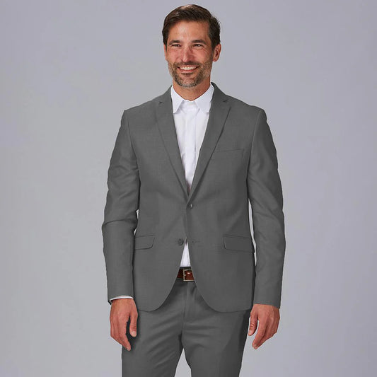 800045-109 - AMERICANA HOMBRE SIN FORRAR T400 GRIS