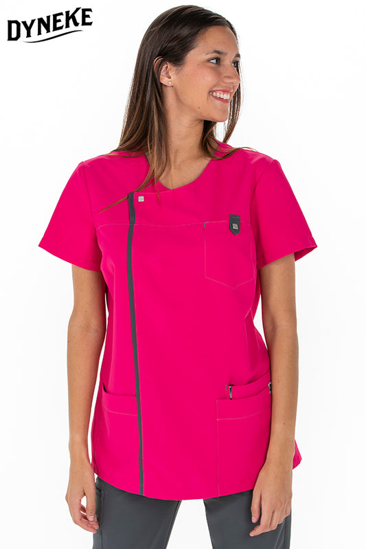 8023572 - Casaca tapeta mujer sanidad fucsia