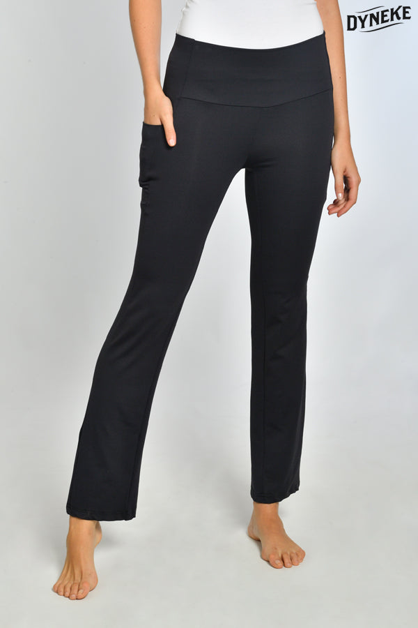 8112479 - Pantalon negro punto recto bolsillo