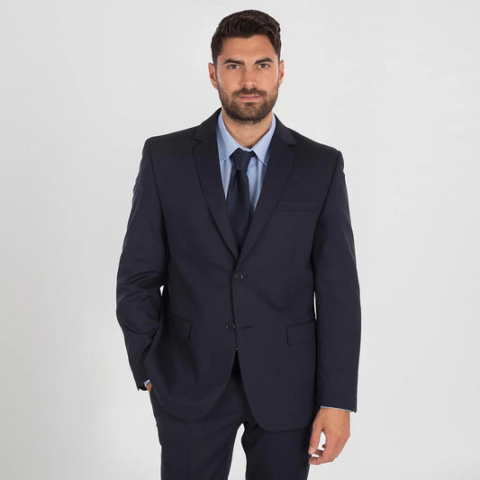 812400-104 - AMERICANA HOMBRE 2 BOTONES SLIM FIT MAXIMA MARINO