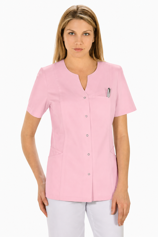 8151481 - CHAQUETA OJAL MILITAR MICROFIBRA ROSA