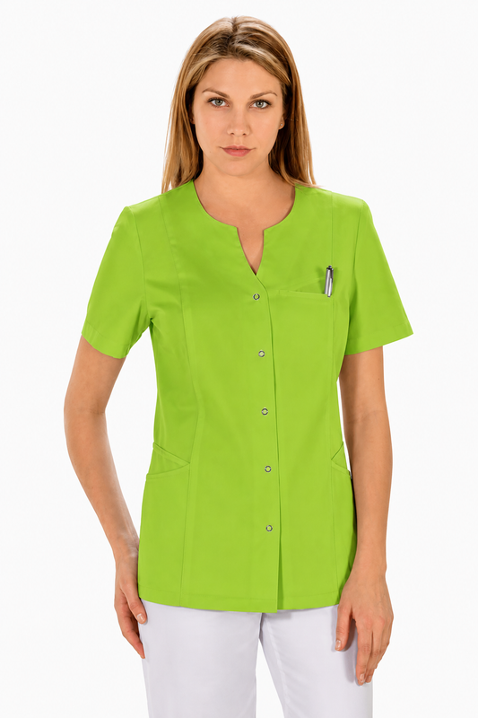 8151573 - CHAQUETA OJAL MILITAR MICROFIBRA PISTACHO