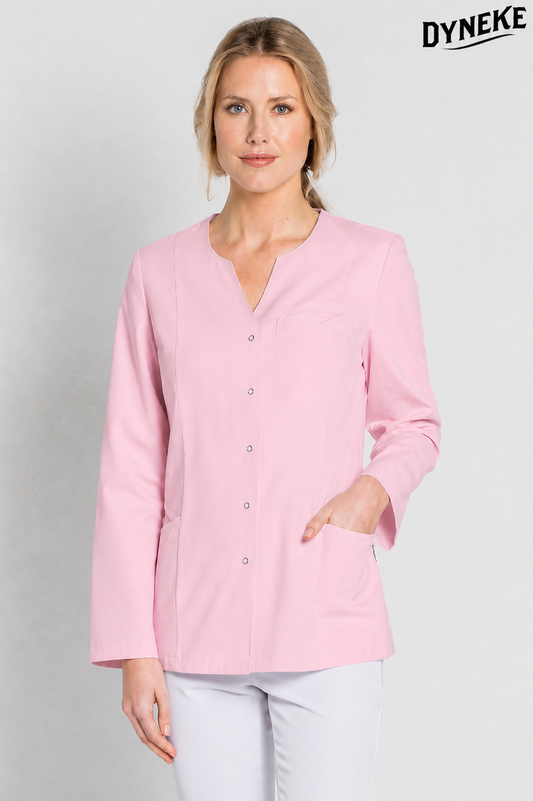 8152481 - CHAQUETA OJAL MILITAR MICROFIBRA ROSA