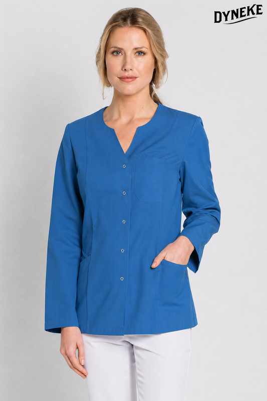 8152482 - CHAQUETA OJAL MILITAR MICROFIBRA AZUL