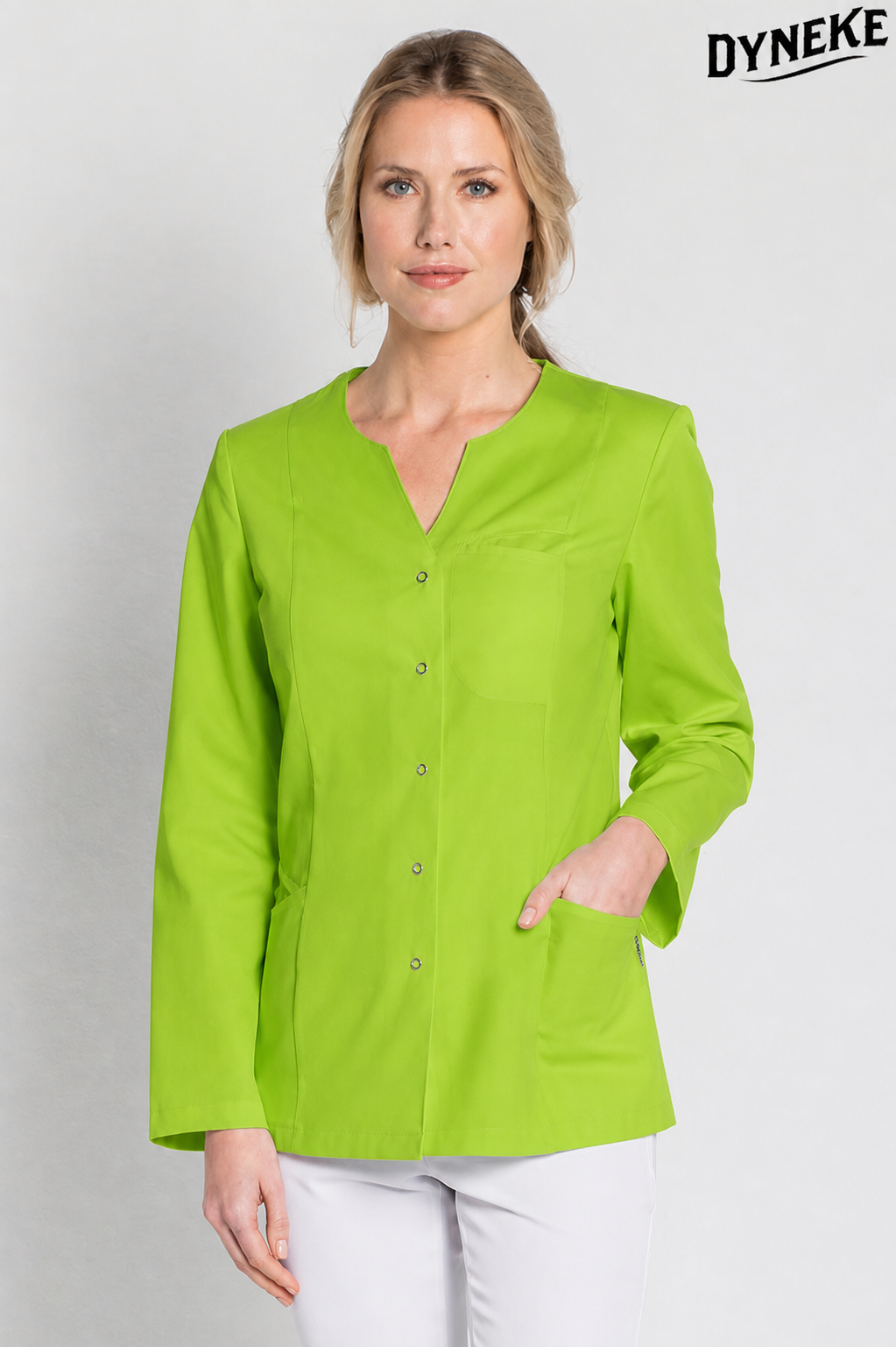 8152573 - CHAQUETA OJAL MILITAR MICROFIBRA PISTACHO