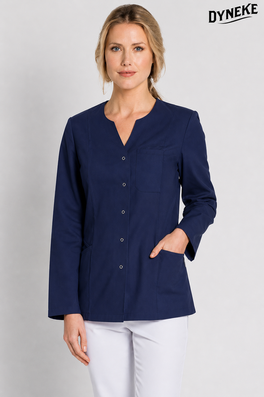 8152583 - CHAQUETA OJAL MILITAR MICROFIBRA MARINO
