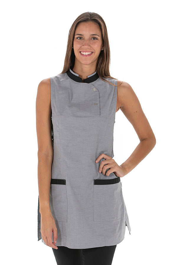 8159844 - Estola comercio cuello mao gris