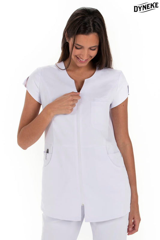 8209570 - Chaqueta srta. microfibra blanca