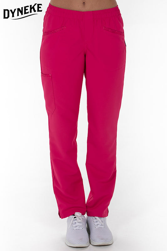 8220572 - Pantalón unisex microfibra textura fucsia