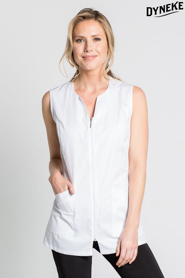 8292900 - Chaqueta blanca simple low cost