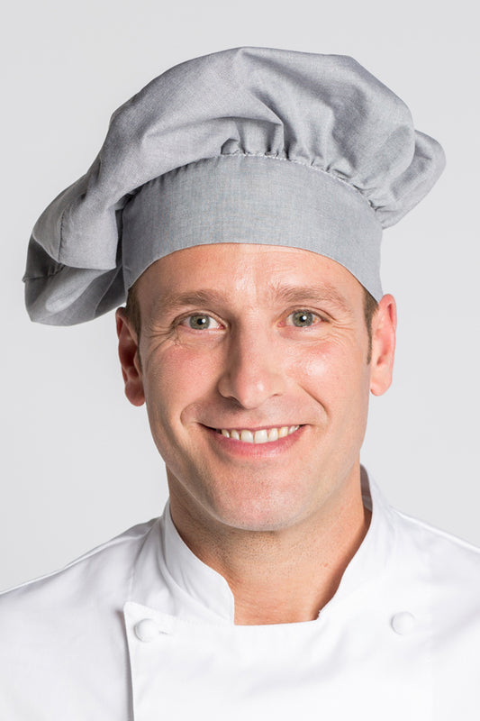 8466844 - Gorro cocinero gris