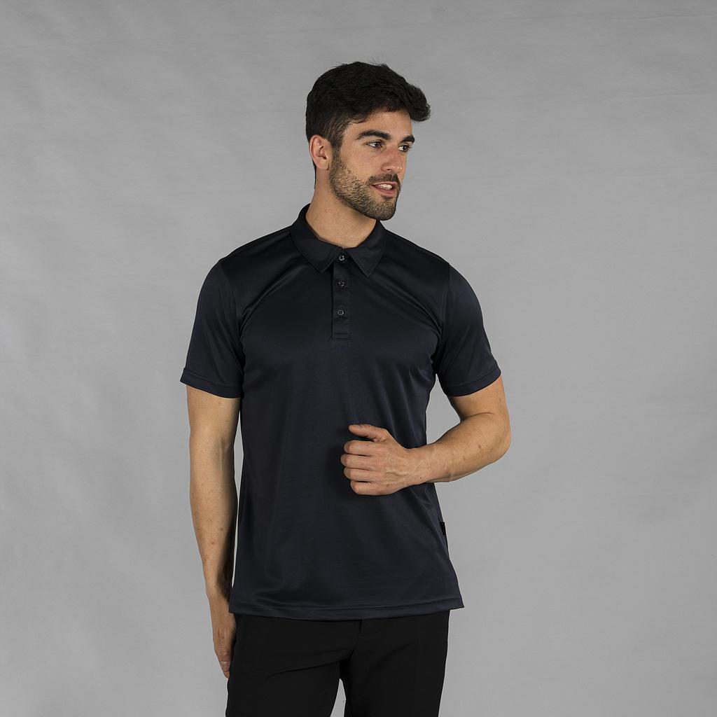 850001-104 - POLO HOMBRE INTERLOCK "REDLINE" MARINO