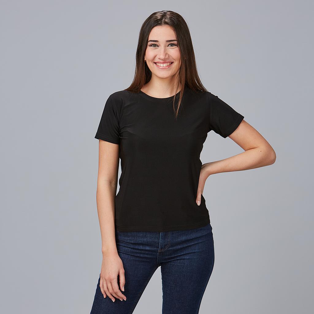 850007-001 - CAMISETA MUJER SABINA NEGRO