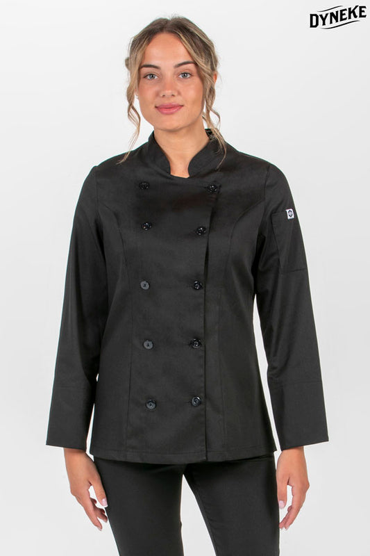 8548701 - Chaqueta negra de cocina mujer