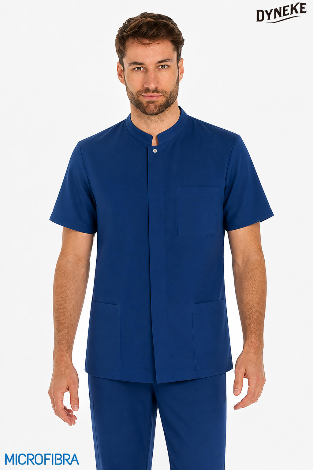 8815482 - CHAQUETA MICROFIBRA CBRO. M/C CORCHETES AZUL
