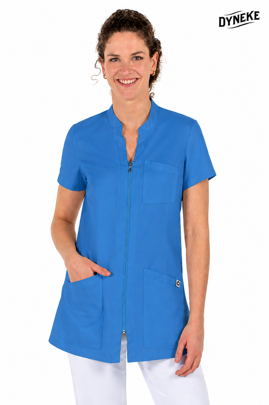 8825482 - CHAQUETA MICROFIBRA MUJER M/C CUELLO MAO AZUL