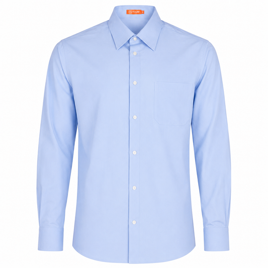 920137-19 - CAMISA HOMBRE CUELLO CAMISERO MANGA LARGA DAYTONA CELESTE