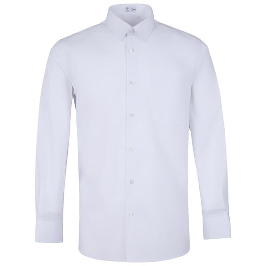 920138-13 - CAMISA HOMBRE CUELLO CAMISERO MANGA LARGA ALAMEDA BLANCO