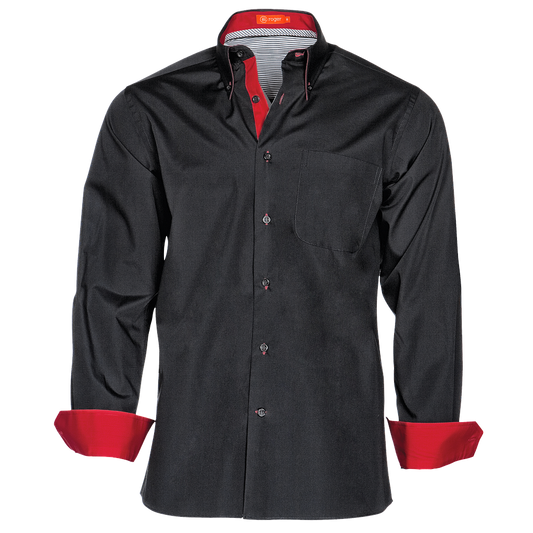 924140-50 - CAMISA HOMBRE CUELLO CAMISERO MANGA LARGA NILO