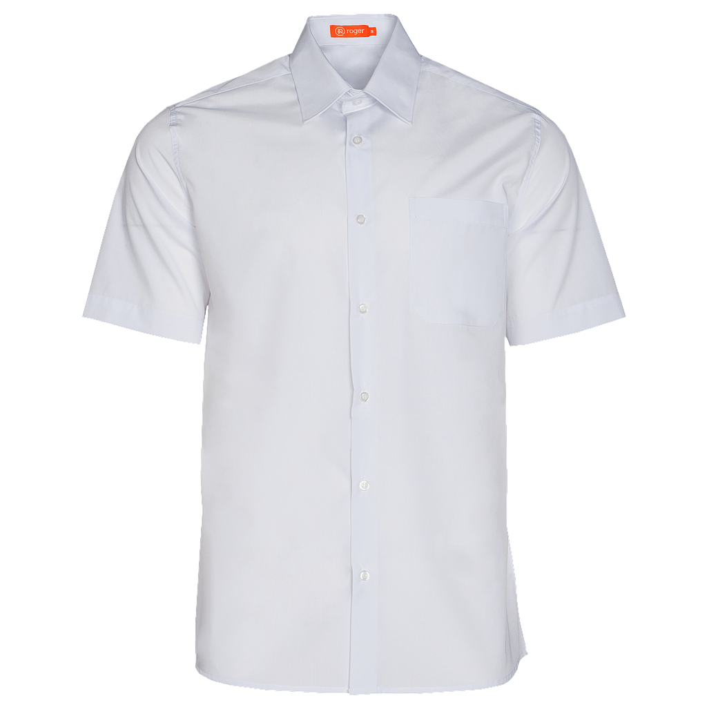 926141-13 - CAMISA HOMBRE CUELLO CAMISERO MANGA CORTA DELON BLANCO