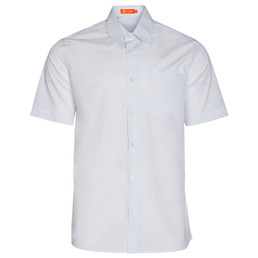 926141-13 - CAMISA HOMBRE CUELLO CAMISERO MANGA CORTA DELON BLANCO
