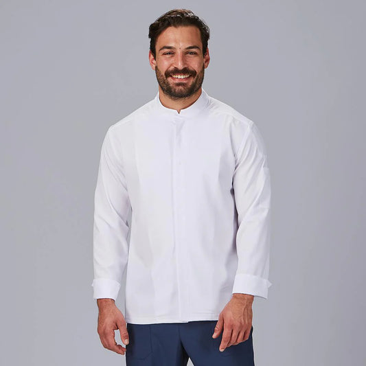 930041-101 - CHAQUETA COCINA UNISEX COMBI CANALE SOL BLANCO