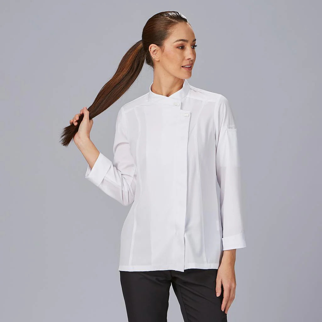 930047-101 - CHAQUETA COCINA MUJER TEJADA BLANCO