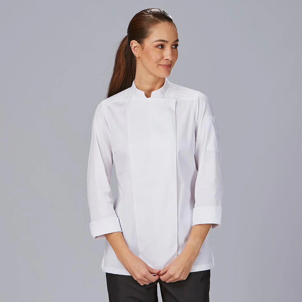 930051-101 - CHAQUETA COCINA MUJER ESTRADA BLANCO