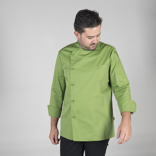 930700-121 - CHAQUETA COCINA UNISEX TERAMO VERDE OLIVA