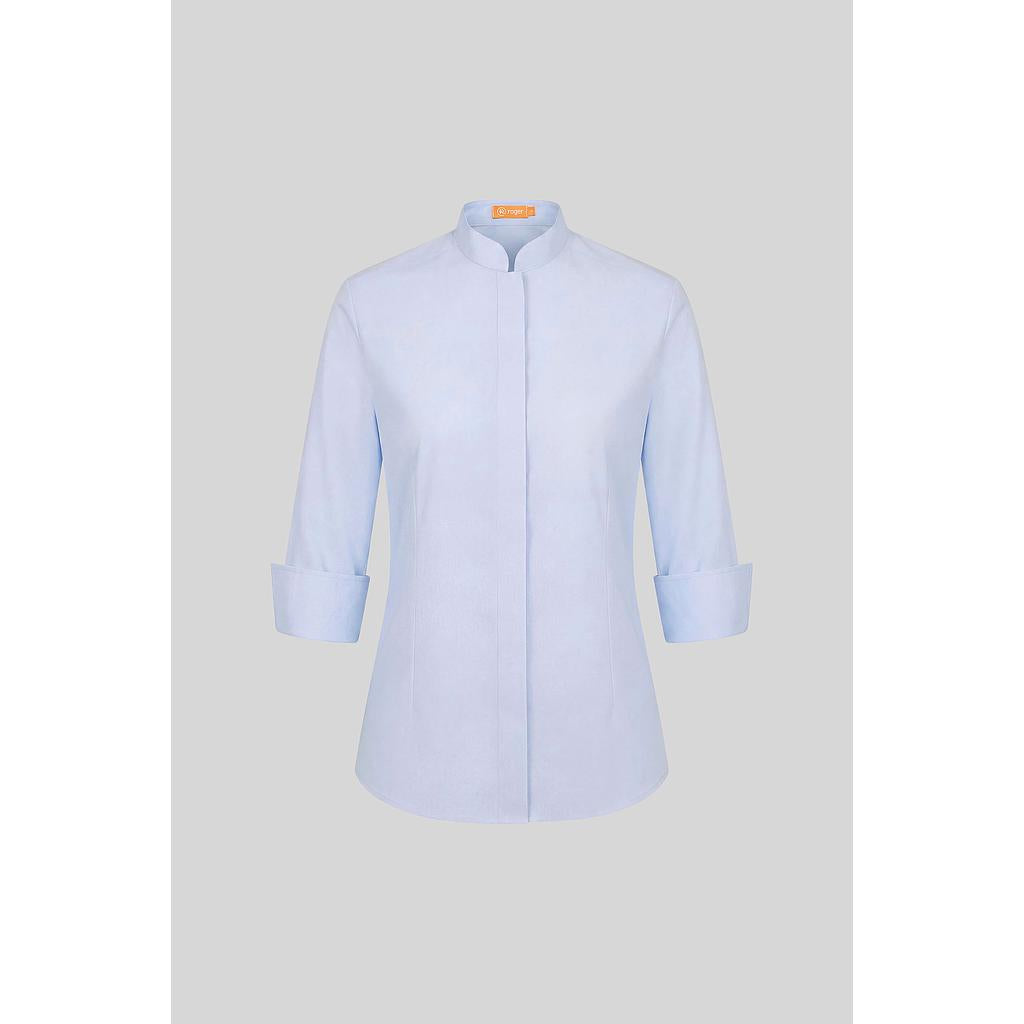 940137-19 - CAMISA MUJER CUELLO MAO MANGA 3/4 DAYTONA