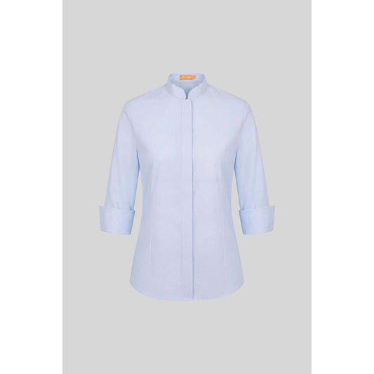 940137-19 - CAMISA MUJER CUELLO MAO MANGA 3/4 DAYTONA