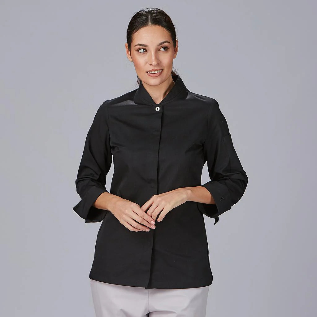 942100-001 - CHAQUETA MUJER COCINA VARELA NEGRO