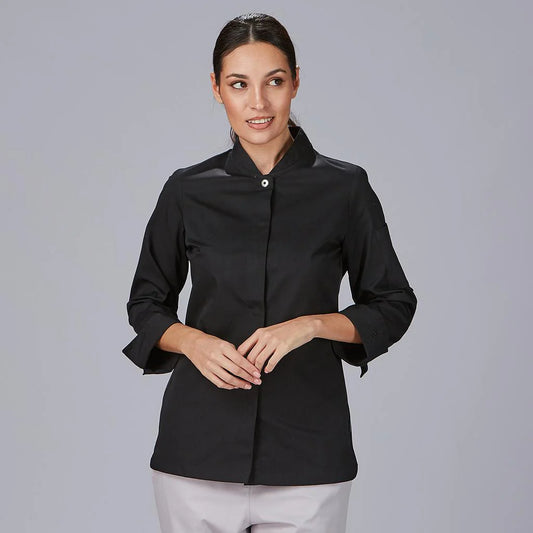 942100-001 - CHAQUETA MUJER COCINA VARELA NEGRO