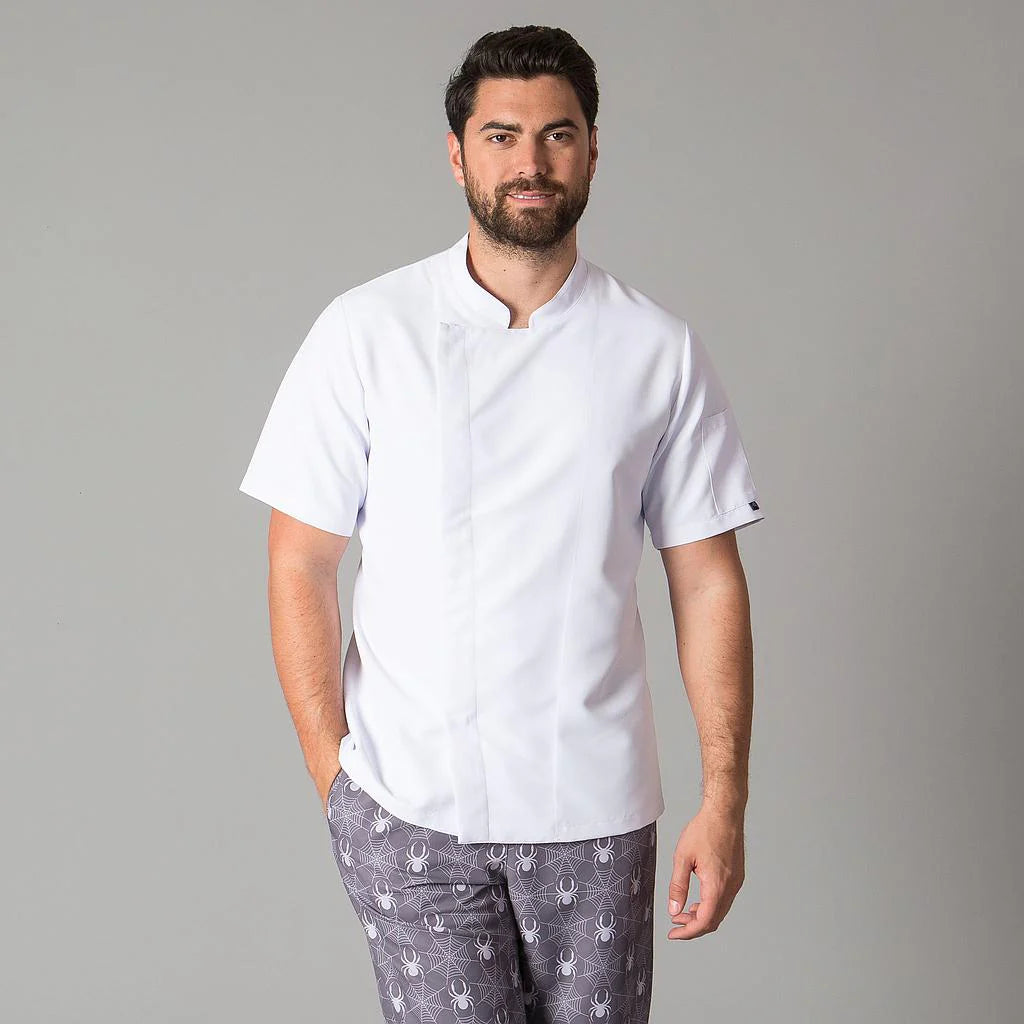 943300-101 - CHAQUETA COCINA UNISEX PRATS BLANCO