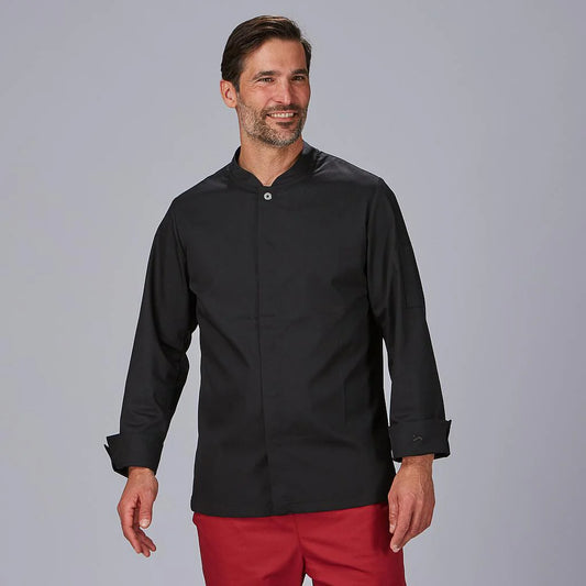 944800-001 - CHAQUETA COCINA HOMBRE MARIN NEGRO