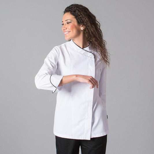 948400-101 - CHAQUETA COCINA MUJER DANA BLANCO