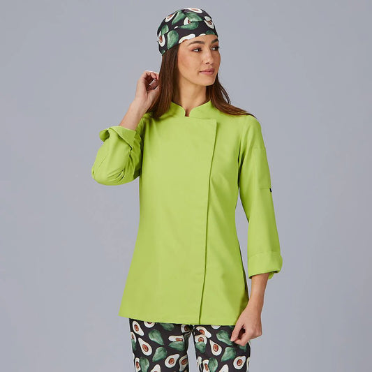 948500-127 - CHAQUETA COCINA MUJER MIRANDA PISTACHO