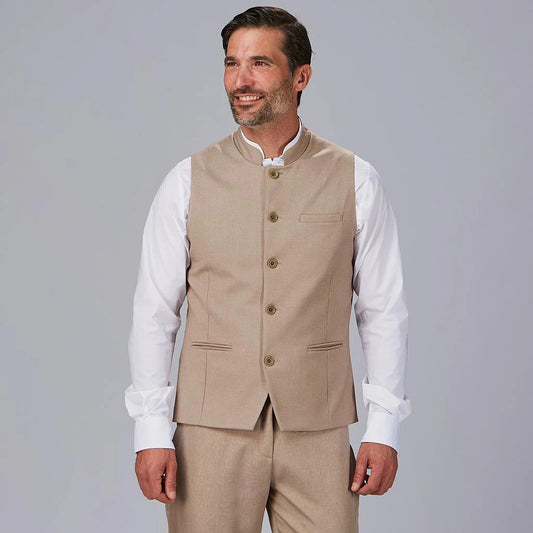950012-142 - CHALECO HOMBRE CUELLO MAO GIRON ARENA