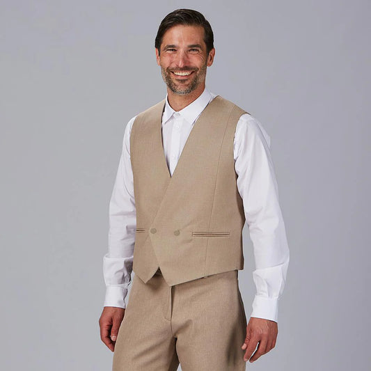 950014-142 - CHALECO HOMBRE CRUZADO PASTOR ARENA